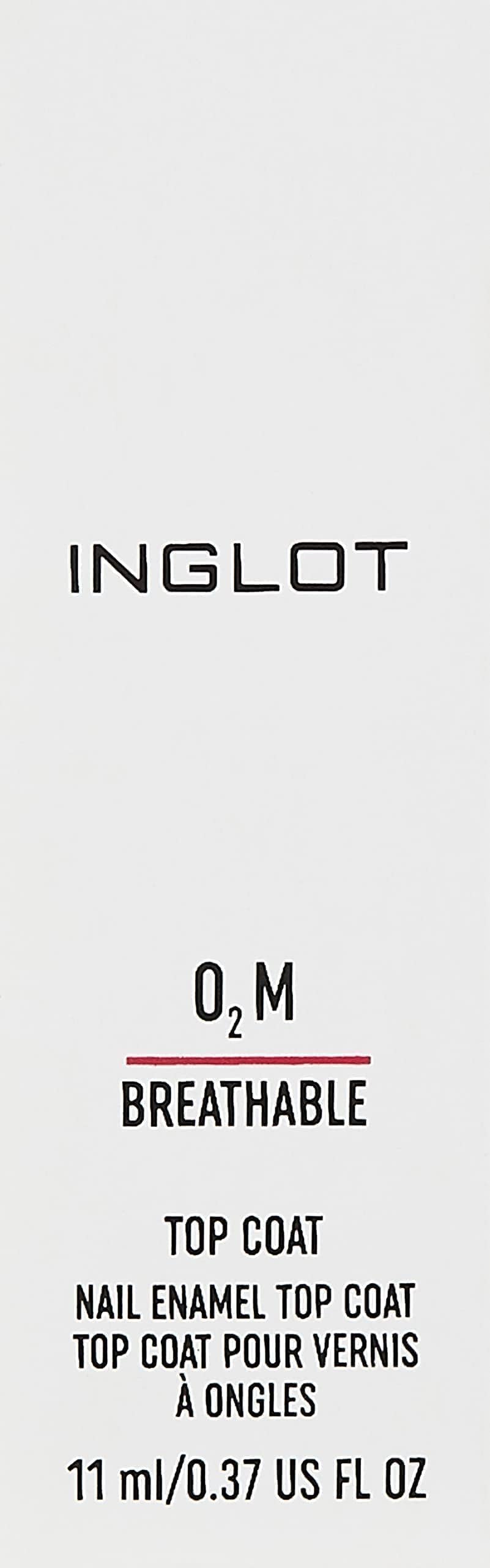 INGLOT O2M Tırnak Cilası- Breathable Top Coat