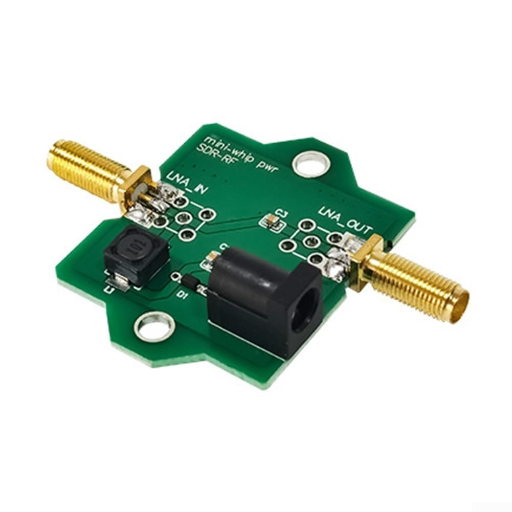 Antenna attiva Mini‑Whip,Kit antenna attiva a onde corte HF/VHF mini frusta per radio transistor a tubo minerale, 100 Khz-30 MHz
