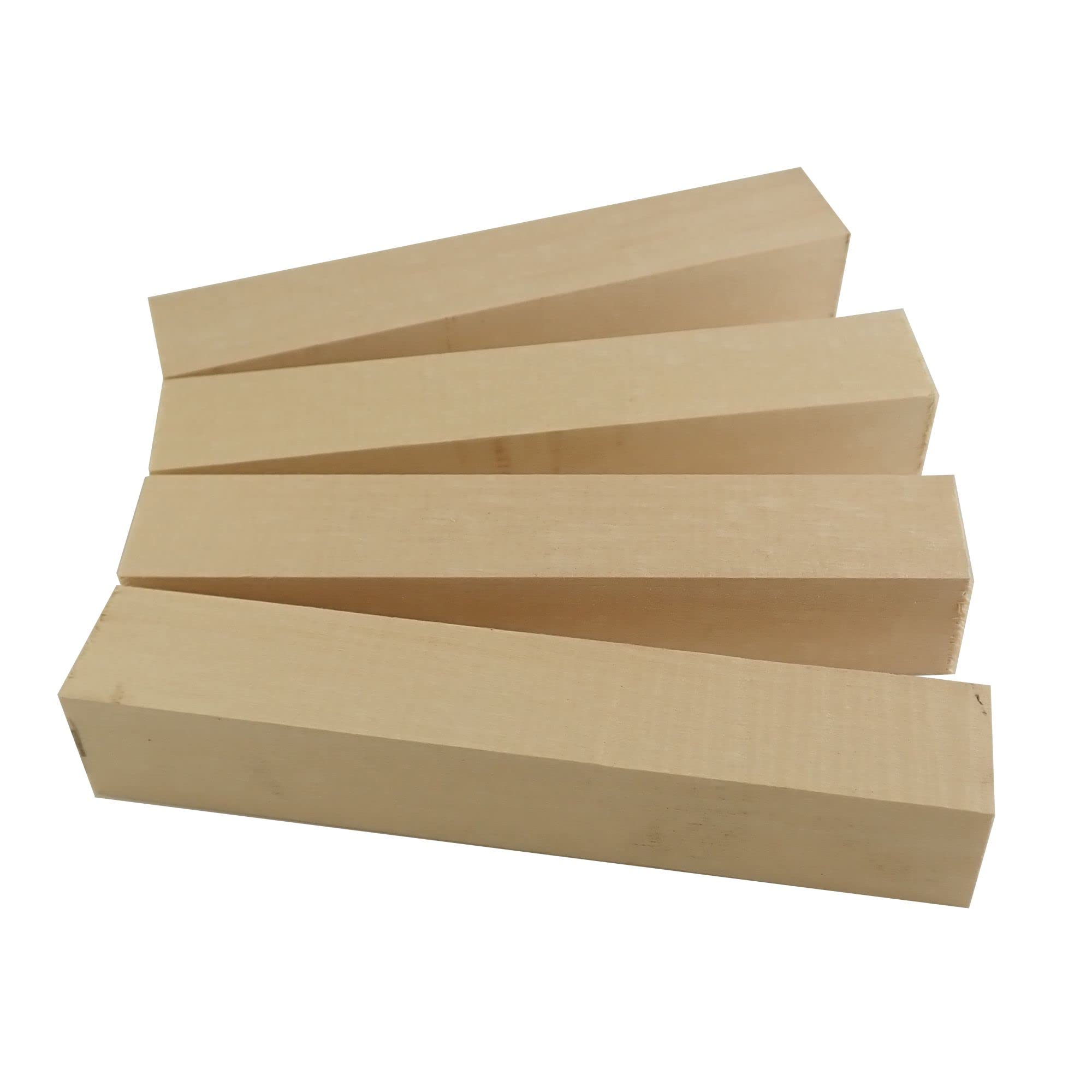 Basswood Carving Blocks - 150x25x25mm (Set of 4)