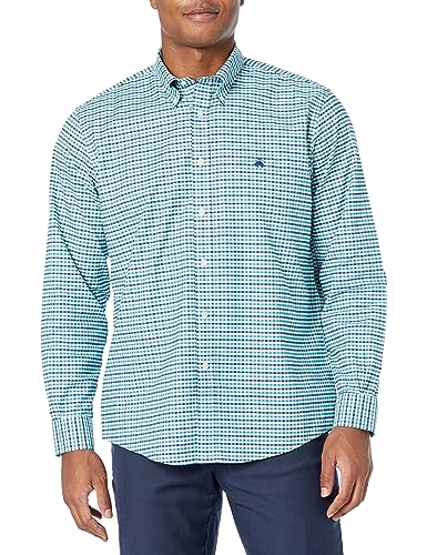 Image of Brooks Brothers Men's Non-Iron Long Sleeve Button Down Sport Shirt