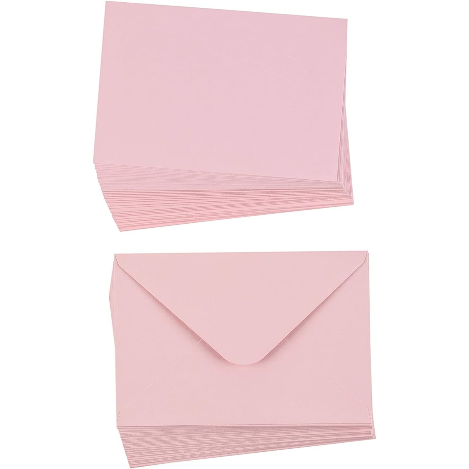 Amazon.com : 48-Pack Blank Greeting Cards - Plain Cards and Matching Color  Envelopes for DIY Holiday Cards, Thank You Cards, Party Invitation,  Birthday, Wedding, Blush Pink, 4 x 6 Inches : Office Products