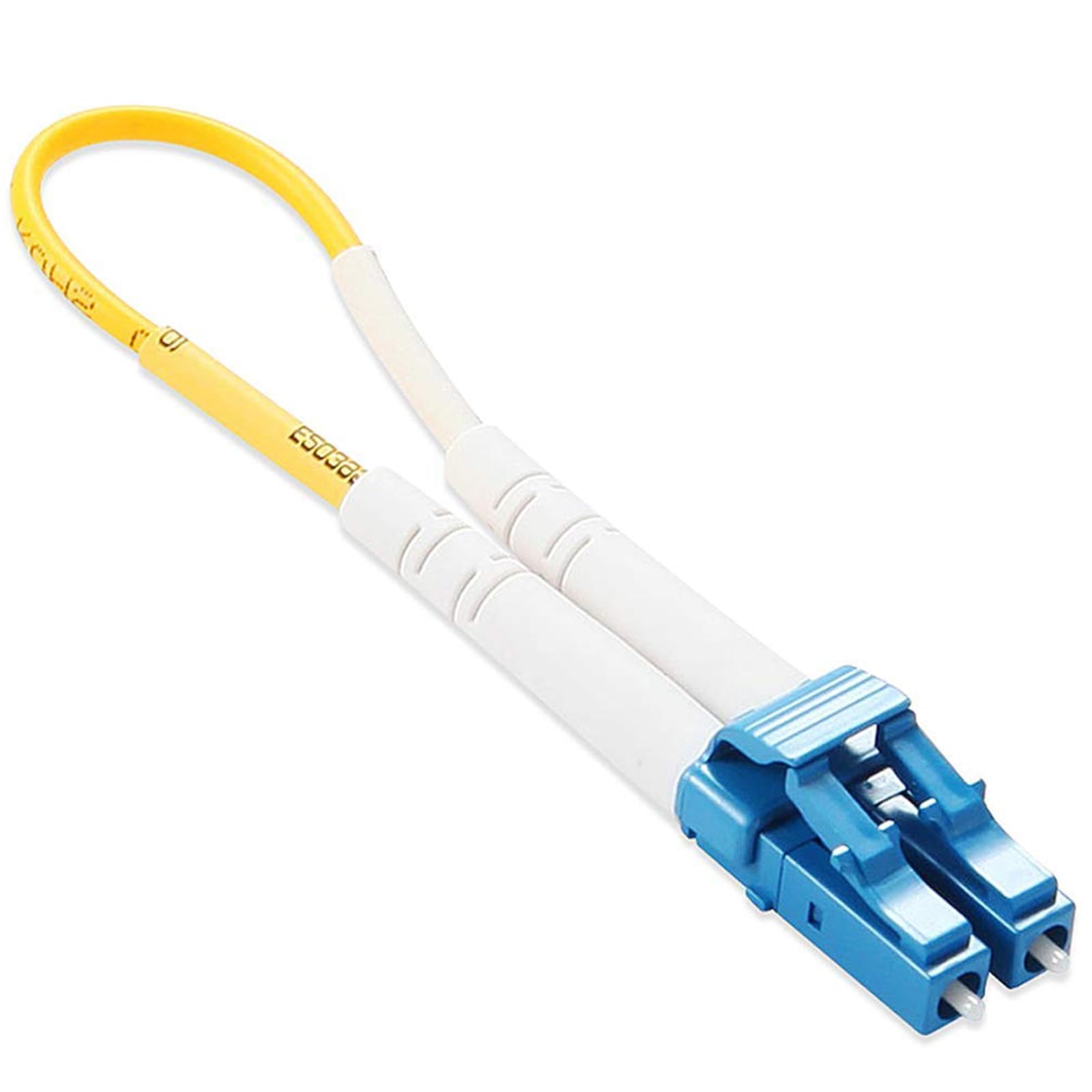 10Gtek LC Fiber Optic Loopback Adapter - LC Connector Singlemode 9/125 (OS2) Test Plug for Testing Applications or Network restorations