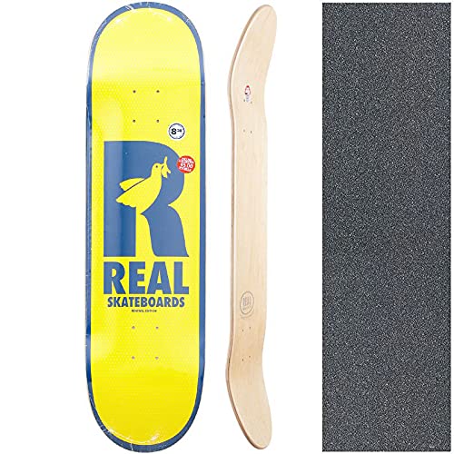 REALスケートボードデッキ 8.12 グリップテープ付き Amazon