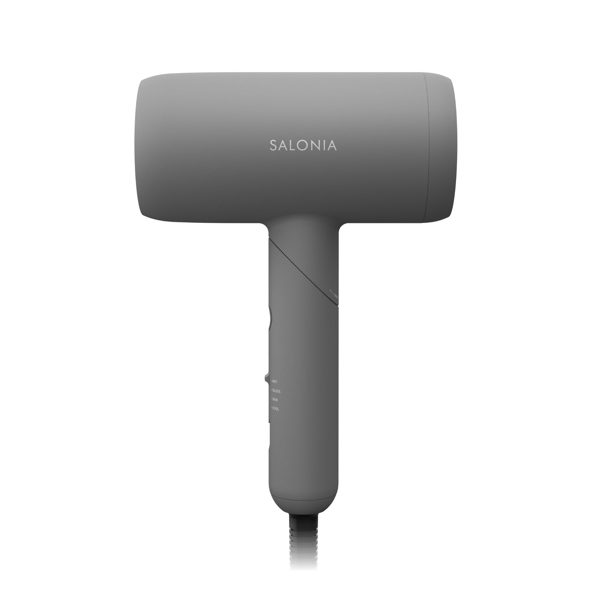 SALONIA サロニア スムースシャイン ドライヤー 大風量 速乾 軽量 ヘアドライヤーSAL23209GR グレー