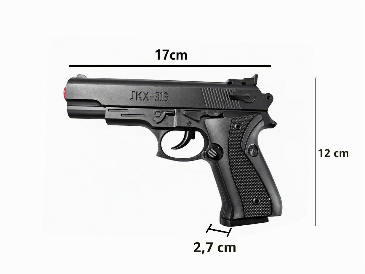 Pistola Giocattolo a Pallini, Pistola BB Bullets, Calibro 6 mm, Inclusi Dardi