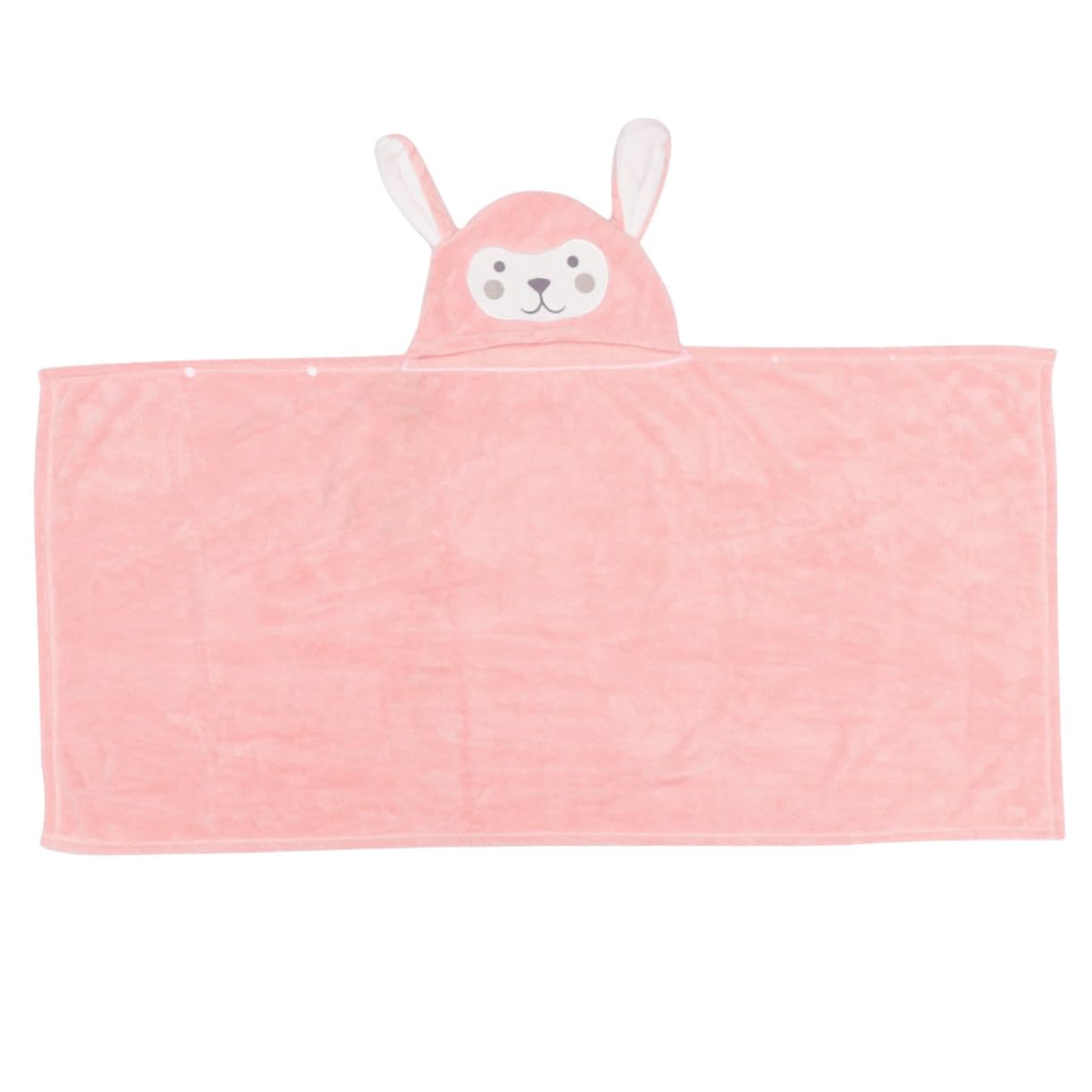Artibetter Toalla de Baño Mantiene el Calor Después del Baño o Playa de Coral Fleece Capucha para Niños Ultrasuave y Absorbente Presa Diseño de Conejo Infantil