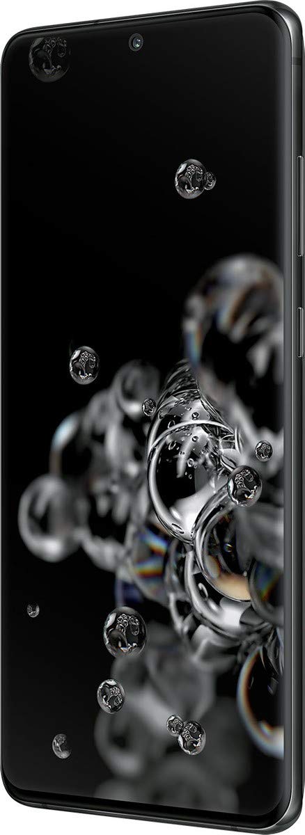 SAMSUNG Galaxy S20 Ultra 5G 128GB Dual-​SIM Cosmic Black EU [17,​44cm (6,​9") OLED Display, Android 10.0, 108+​12+​48MP+​3D Quad-​Kame