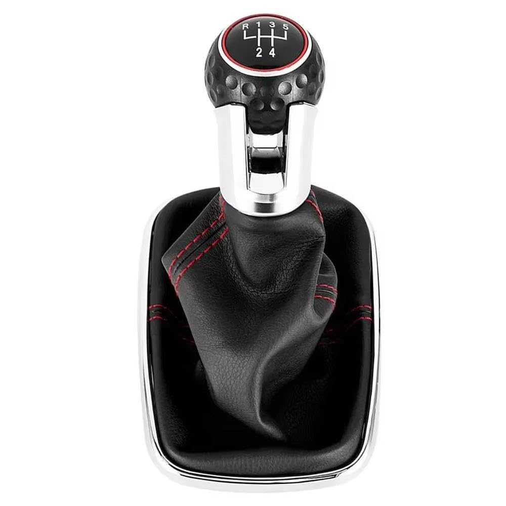 Auto Accessory 6/5 Speed 12mm Gear Shift Knob For Golf Jetta Bora GTi MK4
