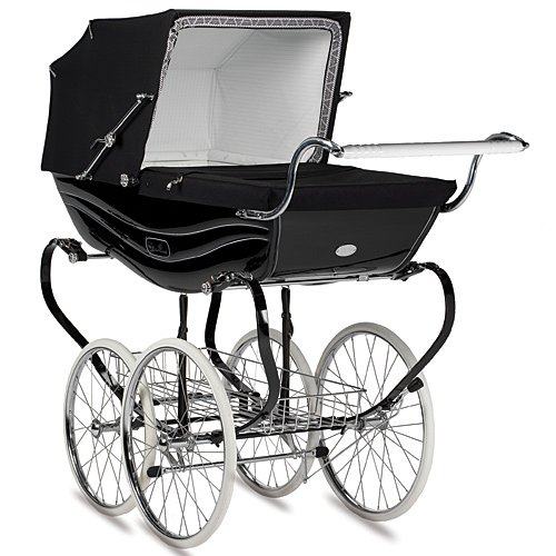 Silver Cross Balmoral Pram - Black 