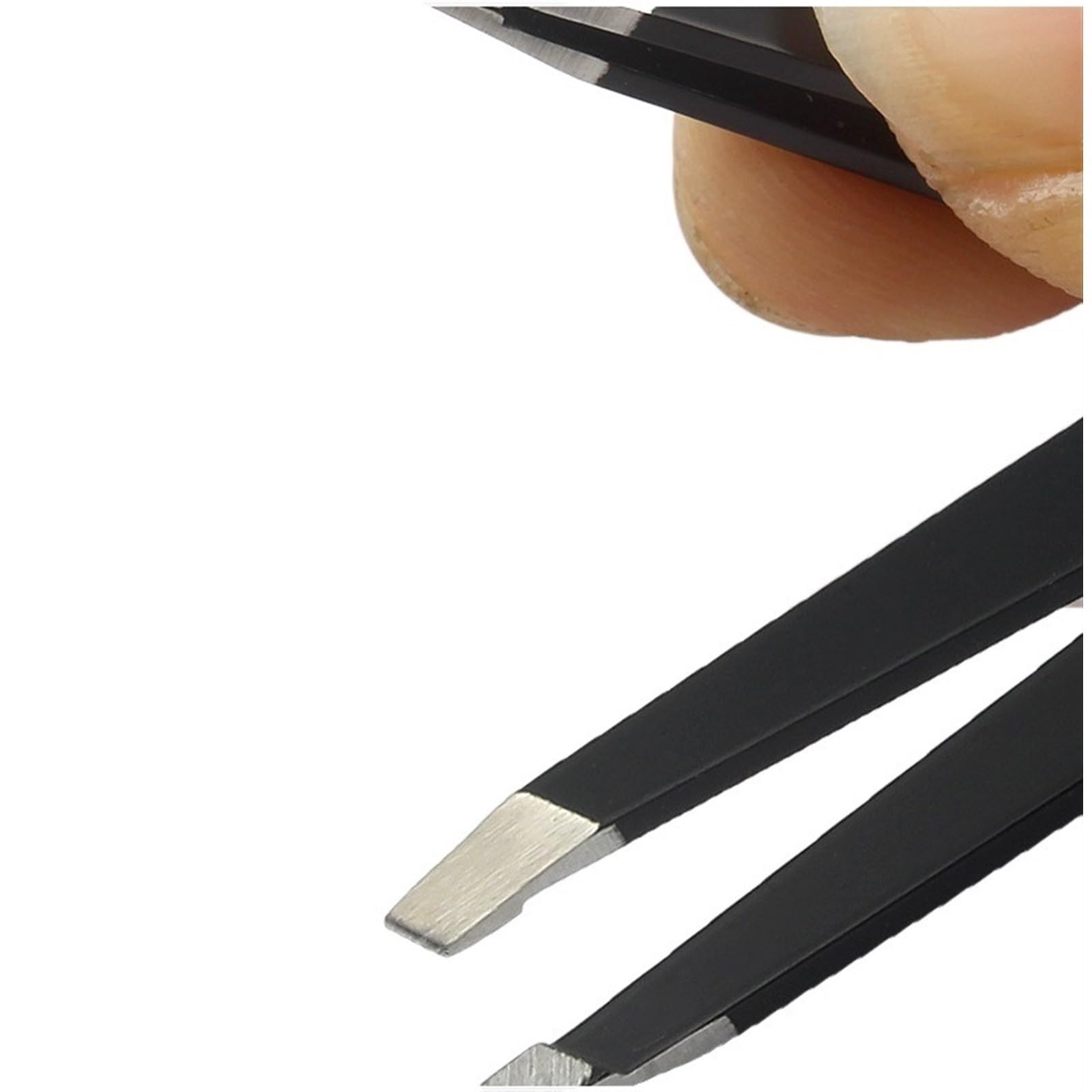 JINGYAN Pęsety Professional Eyebrow Tweezers Hair Removal Clip Makeup Sets Eyelash Extension Beauty(Pink)
