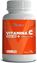 VITAMINA C + ZINCO 30MG - VITAMINAR