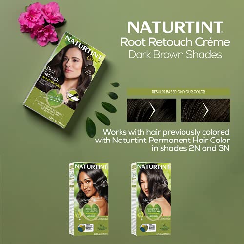 Naturtint Dark Brown Root Retouch Ammonia Free, 1.52 Fz #TOP4