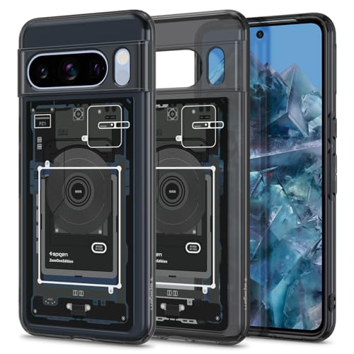 Spigen Google Pixel 8 Pro P[X NA TPU op[P[X 2d\ ČRMILKi擾 ϏՌ 菝h~ ΂ݖ CX[dΉ EgEnCubh ACS06316 ([E)