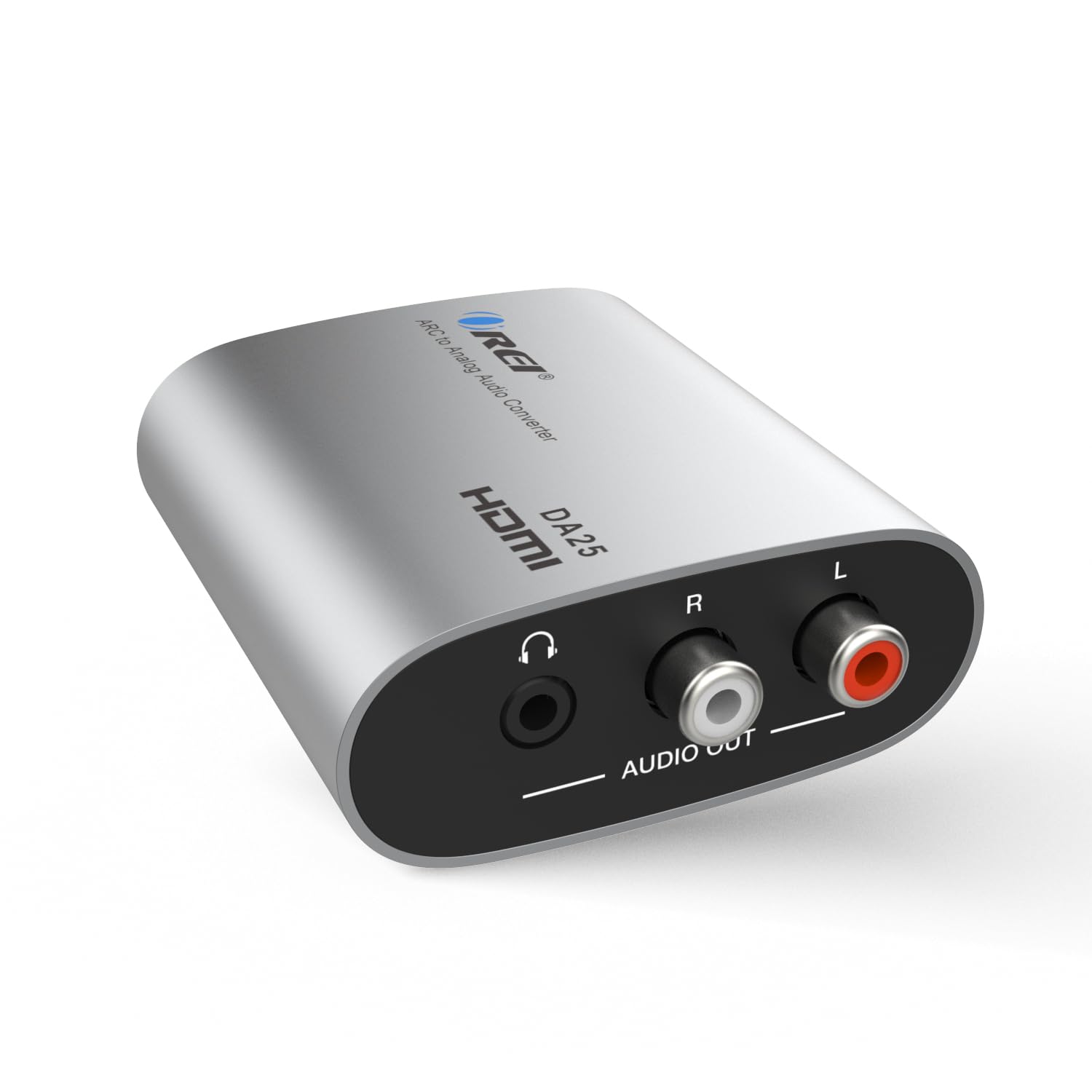 OREI HDMI eARC & ARC Audio Extractor Converter – HDMI ARC to RCA L/R Converter with 3.5mm Jack – ARC/eARC Audio Converter for Speaker, Headphone, Home