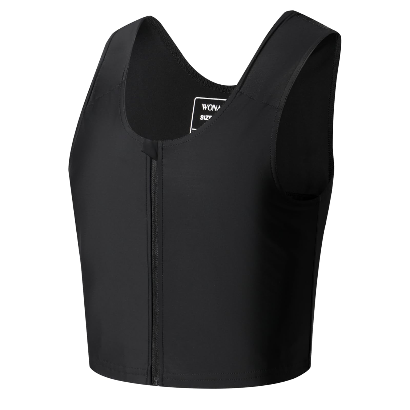 Wonababi Chest Binder for Transgender - Fullback Ultra Flat Compression Bra