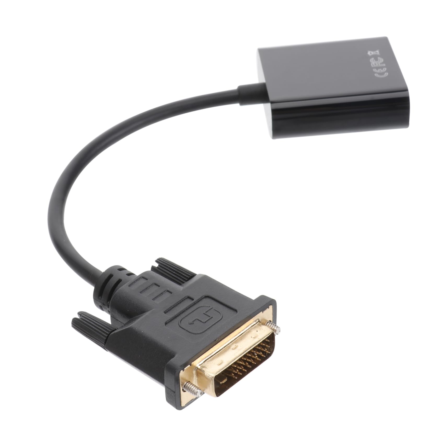 Angoily Cable - Female to Dvi for + Male Vga Display P Black Converter Adapter Video