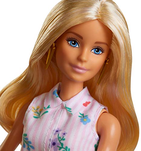 Boneca Barbie Fashionistas - 119 Vestido Camisa Rosa