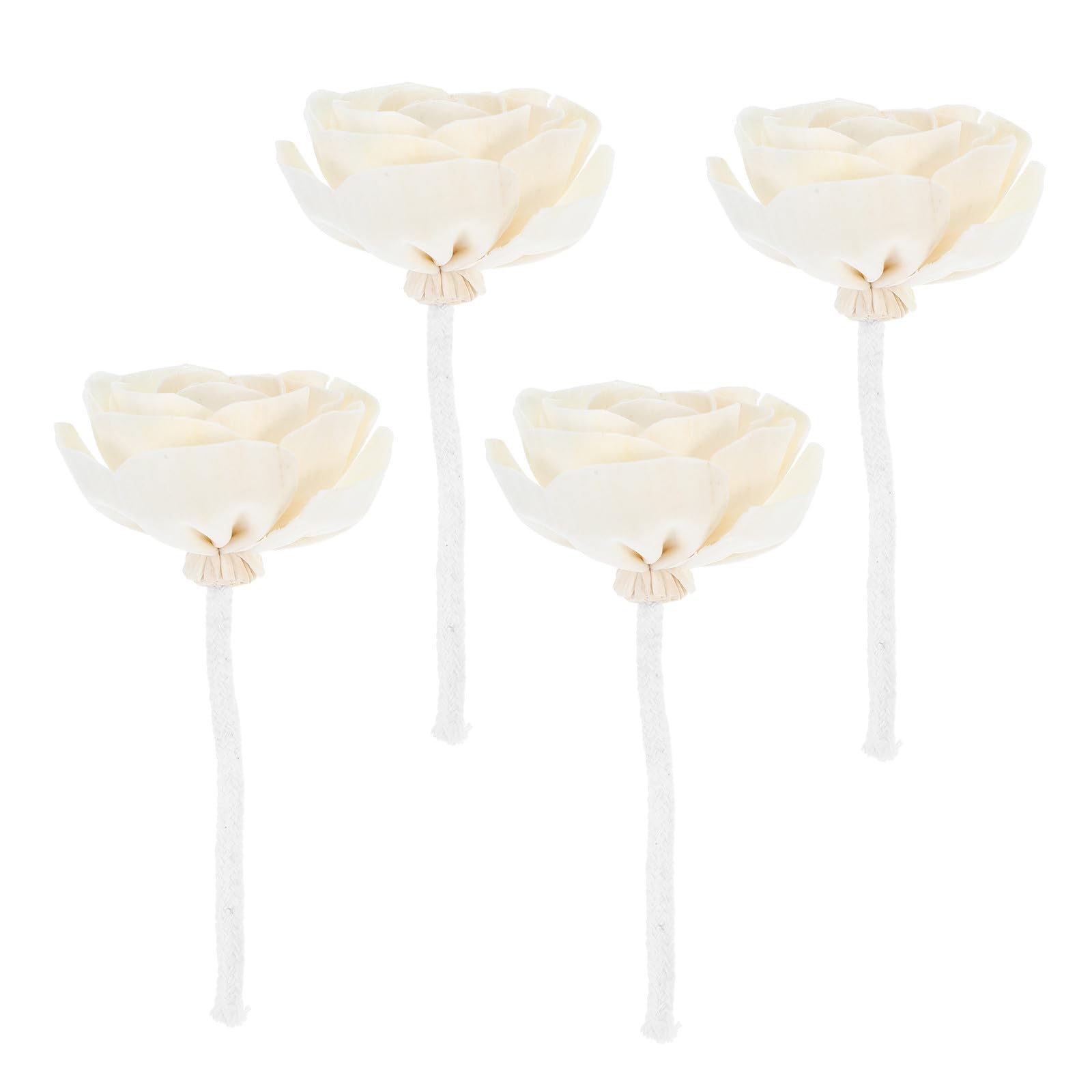 Diffuseurs de parfum floral sans flamme : lot de 4 aromathérapie maison