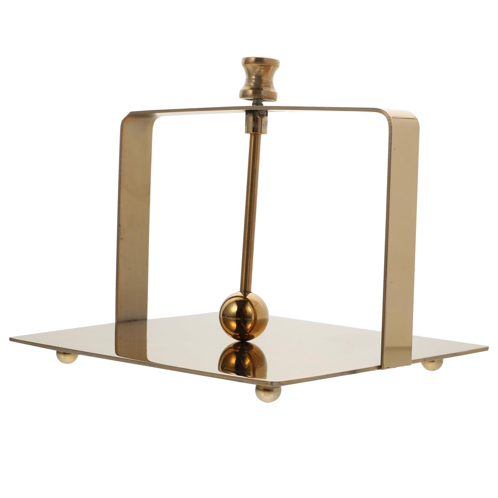 Yardwe Soporte Resistencia de Inoxidable para Acero Servilletas Dorado Alta y Diseño Delicado para para Restaurantes de Escritorio