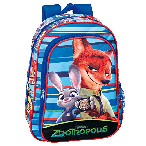 Zootropolis Disney Mochila, Color Azul (Montichelvo 52528)