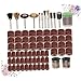 Zerodeko Complete Electric Grinding Accessories Set 150pcs Kit Including Wool Polishing Pad Sanding Band Grinding Head for Industries