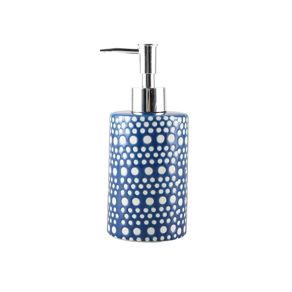 Soap Dispenser Ceramic Lotion Bottle Vintage Style Dispenser Hotel Push Shampoo Empty