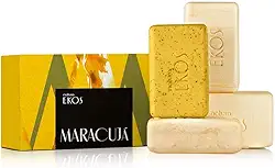 Sabonete em Barra Puro Vegetal Cremoso e Esfoliante Ekos Maracujá 4 un x 100g