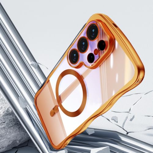Coque Samsung S26 Edge compatible charge sans fil avec protection TPU souple dorée - 5