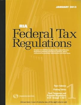 Paperback Federal Tax Regulations Winter 2013 (Federal Tax Regulation Winter) Book