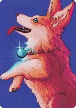 新品 ホロ仕様 MTG ウルトラプロ社製 溌剌の牧羊犬、フィリア プレイマット 新品 ホロ仕様 MTG ウルトラプロ社製 溌剌の牧羊犬、フィリア