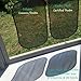 kinder Fluff Car Window Shade (4X Transparent Sunshades) - The Only Certified Car Window Sun Shade for Driver Proven to Block 99.95% UVR - Standard