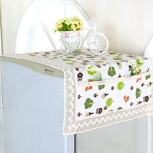 Image of HASTHIP Microwave Oven Dust Cover,Microwave Oven Protective Cover