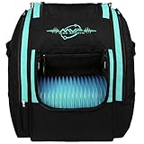 MVP Disc Sports Voyager Lite Backpack Disc Golf Bag (Teal)