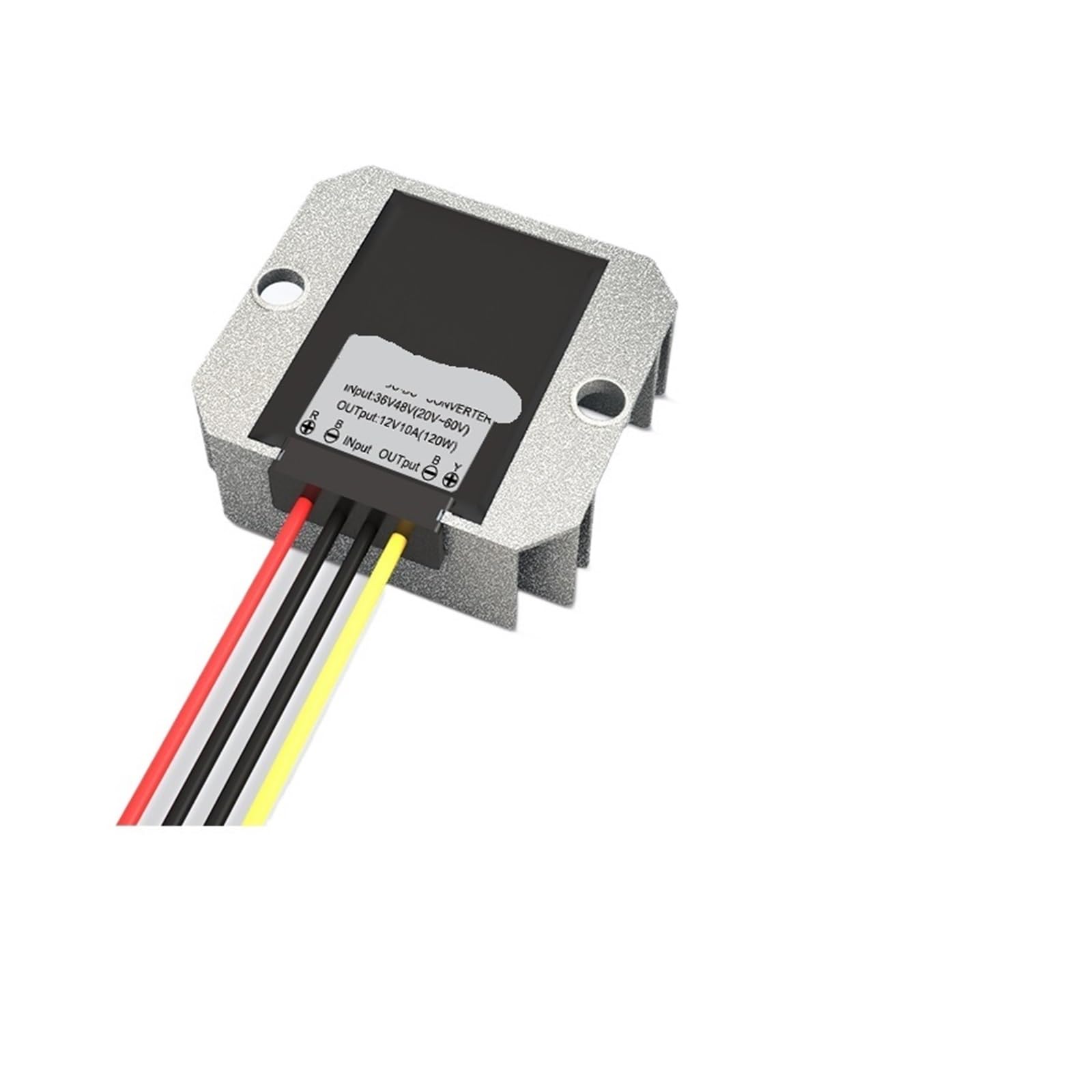 BYLSAGWHT 1pcs 24V 36V 48V 60V to 12V 5A 6A 8A 10A Step-Down DC Converter 48V-12V Voltage Regulator Car Truck Boat Power Supply(24V to 10A)