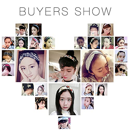 Fasce per Capelli da Donna Stile Boho Criss Cross