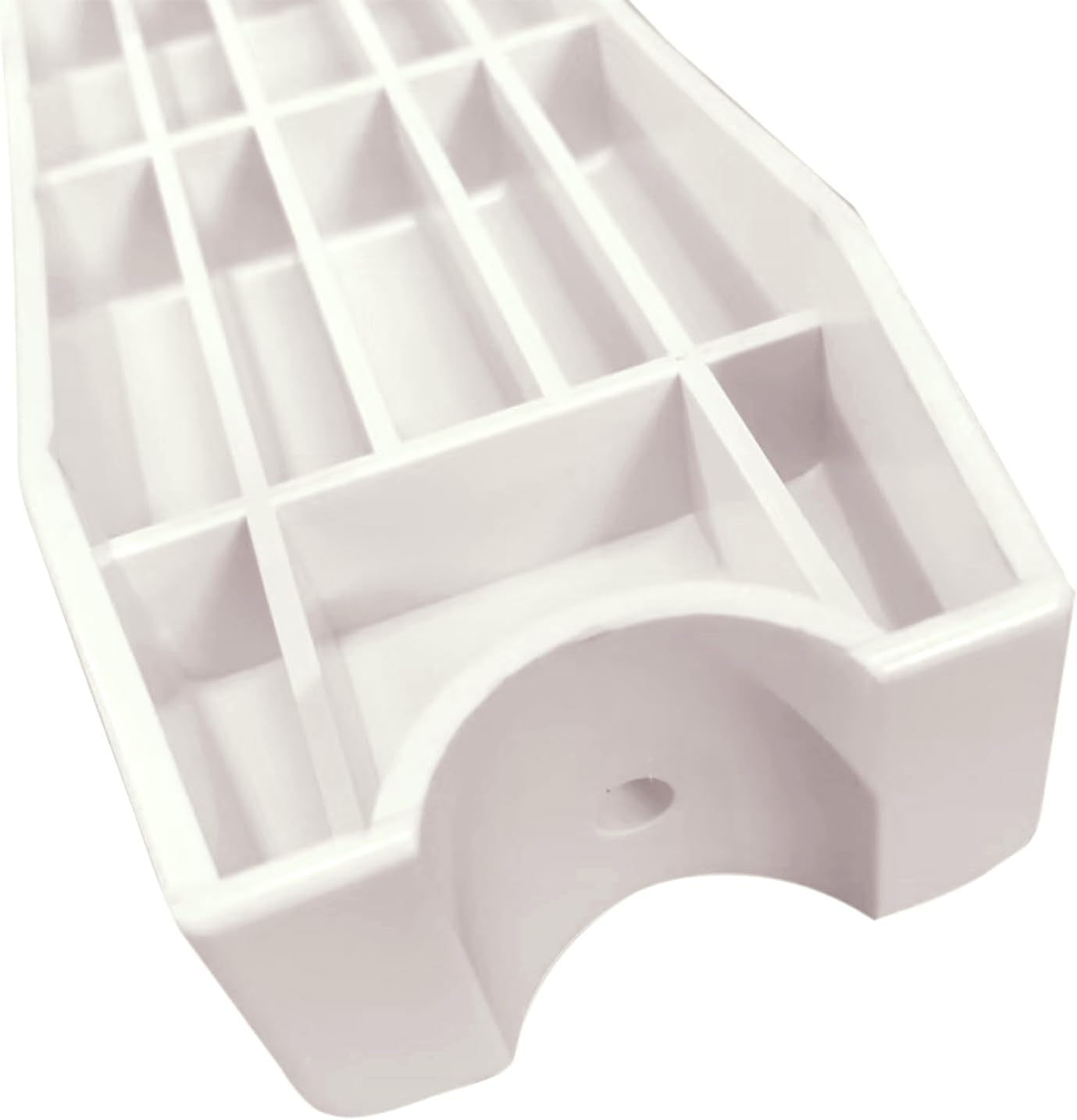 Pool Ladder Steps Replacement, Swimming Pool Plastic Mold Replacement Step Pedal 19.3 * 4 * 1.8in, Fit for Most Above-Ground and In-Ground Ladders (Pack of Three)