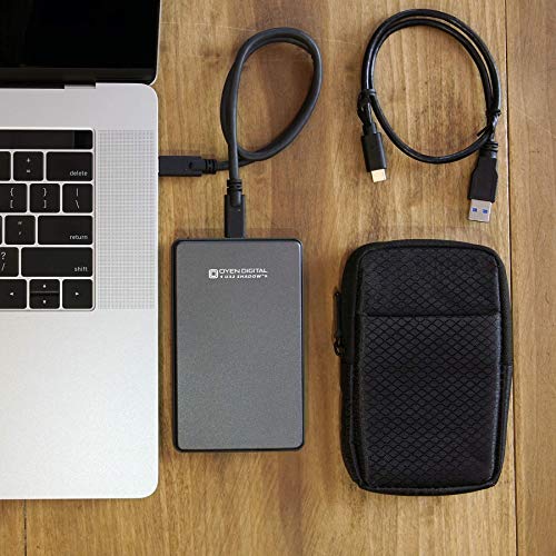 Image of Oyen Digital U32 Shadow 4TB External SSD USB-C Portable Solid State Drive (USB 3.1 Gen 2)