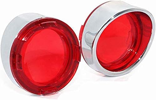 Miniatura 2 de Un par de luces intermitentes para motocicleta, compatible con Harley Sportster 883R Super Glide XL883R 1200 XLH1200 Dyna Super Glide Road King, 0