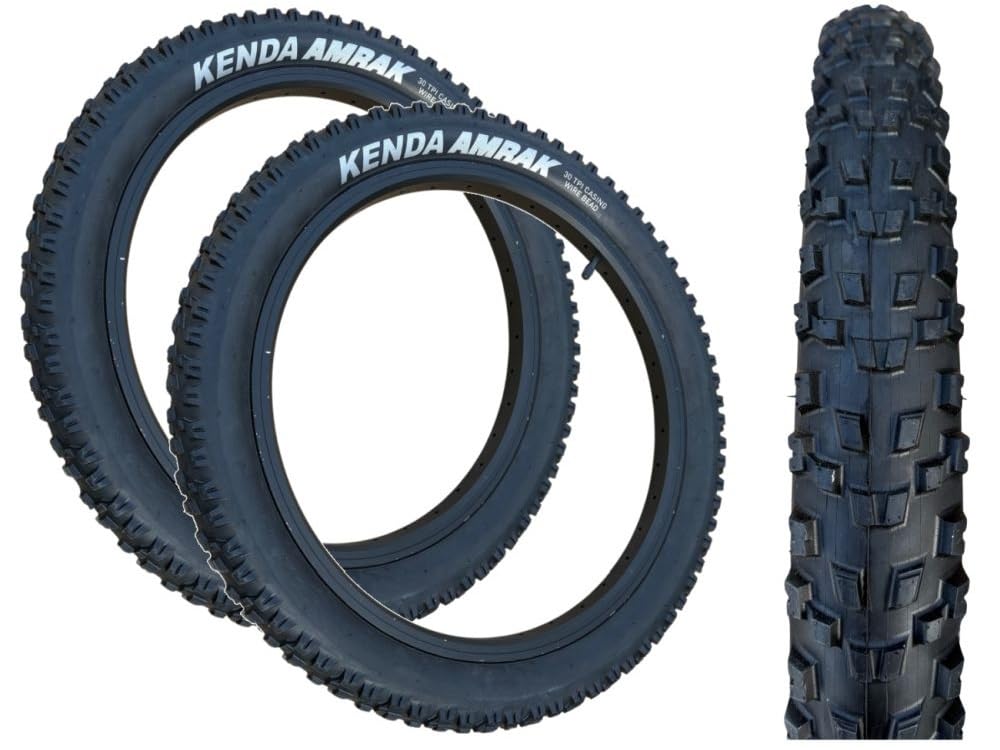 Pneu VTT Kenda Amrak 29x2.20 PNEU Gros VTT Kenda AMRAK 29 X 2,20 NOIR S TUBE S K-1247 Pneu Vtt 29 Pouces