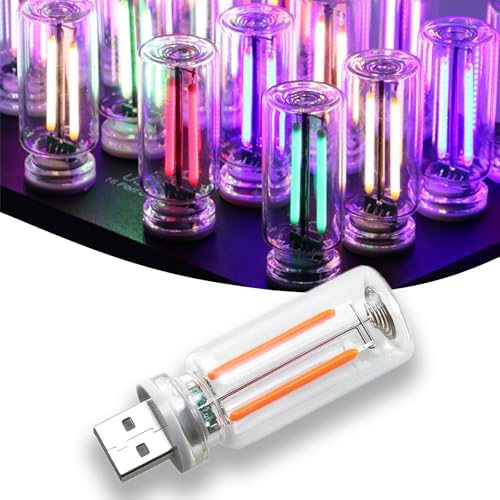 Touch Control Retro USB Night Light, Touch Adjustment Lights,Plug...