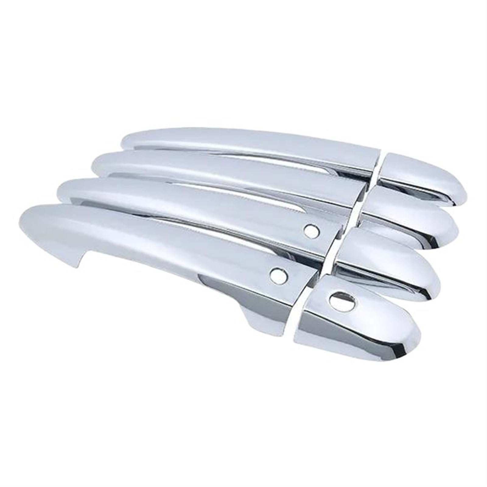 Lzbzhb Handle 2 Button Car Exterior Outsidedoor Handle For Mazda For Cx-9 Cx9 Cx 9 Tc Mk2 2016 2017 2018 2019 Chrome Exterior Door Handle Cover Car Accessories Stickers Trim Set(Handle 2 Button)