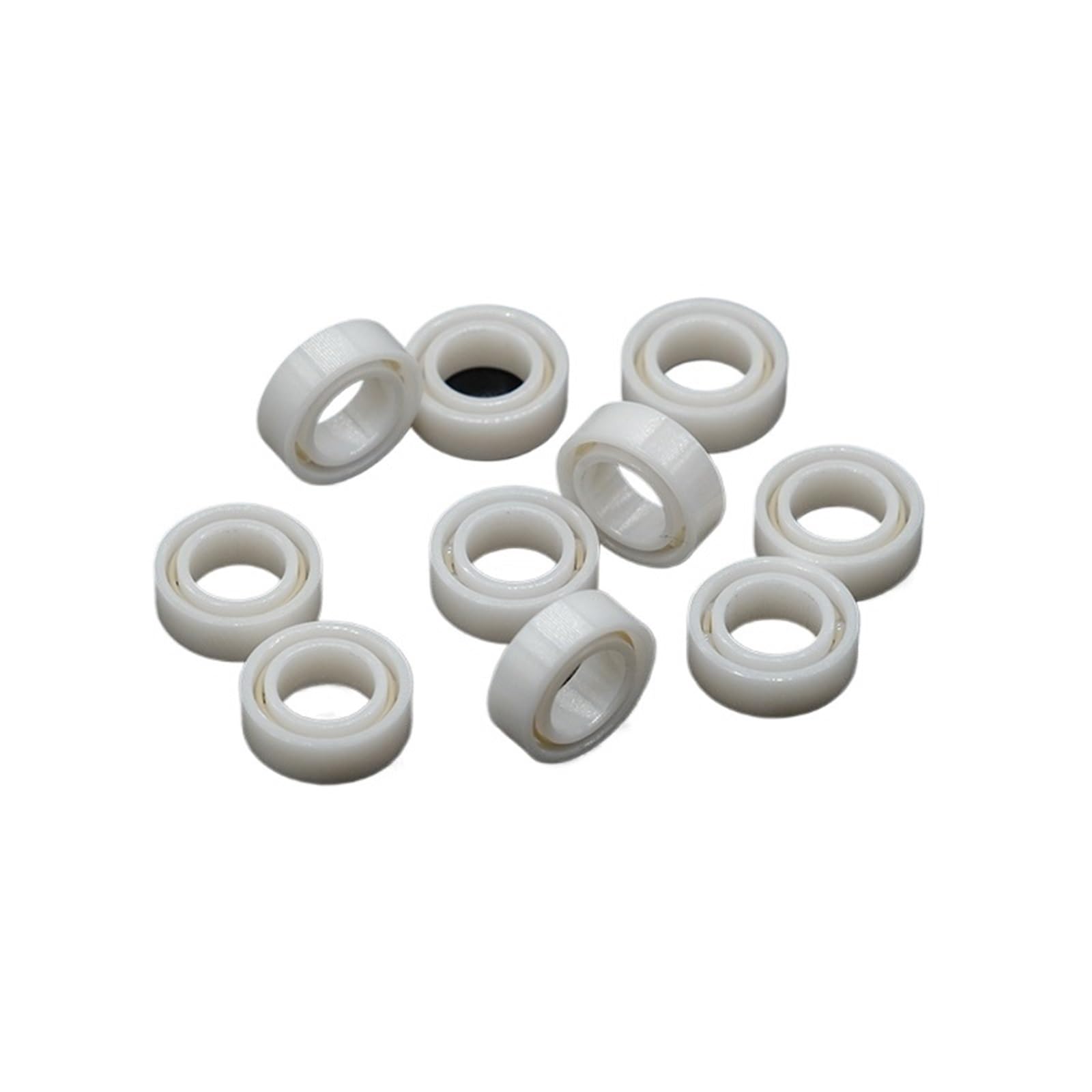 1 pz MR104 cuscinetto completamente in ceramica 4x10x4mm ABEC-9 cuscinetto a sfere completamente in ceramica ZrO2 sigillato