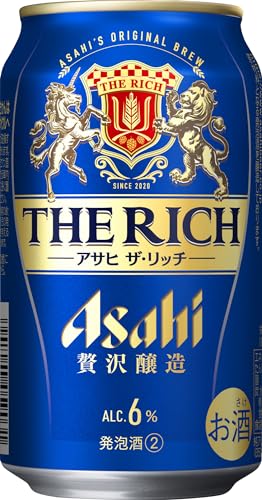 ザ・リッチ アサヒ ビール350ml24本 発泡酒 新ジャンル...