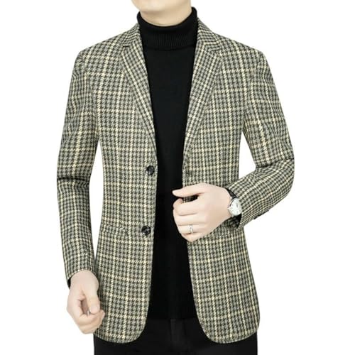 Blazer court pour homme ajusté fini les vestes trop larges et longues