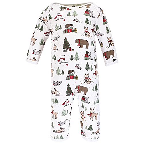 Image of Hudson Baby Baby Cotton Union Suit, 3 Pack