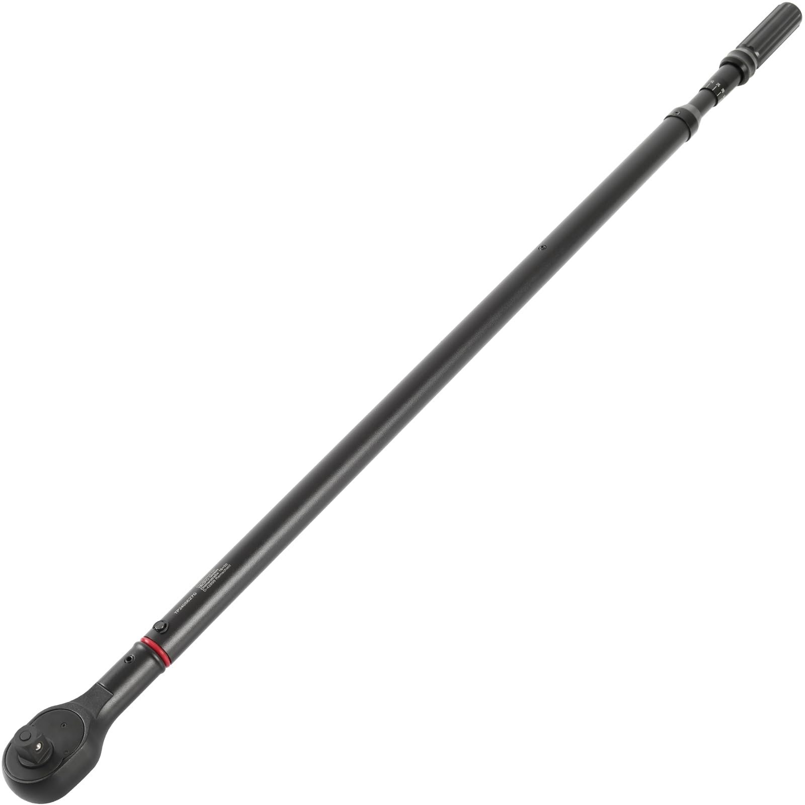 TECPO Llave dinamométrica de 3/4 pulgadas, profesional, 140-700 Nm, carraca conmutable de palanca, bloqueo deslizante para fijación, calibrado con ± 4% de precisión, llave de kilo, llave de coche