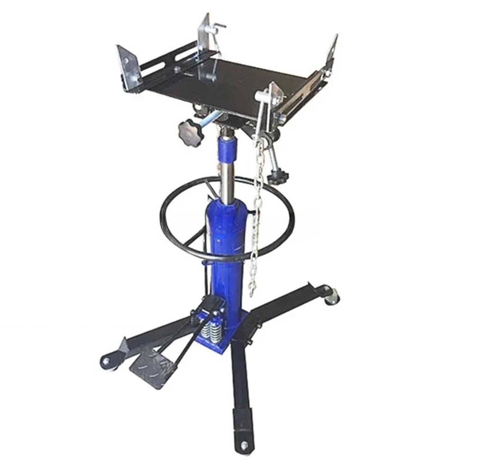 cric per Auto Martinetti per Trasmissione Martinetti per Auto Martinetto Idraulico per Garage/Negozio Martinetto telescopico per Trasmissione per autoveicoli cric per Trasmissione(Blue)