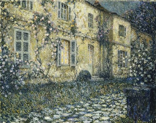 Art poster Henri Le Sidaner la d'été décoration maison chaleureuse