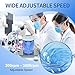 AYINLAB Magnetic Stirrer Set(4 Stir Bars & a Retriever), Strong Magnetic Stir Plate 3000rpm with Speed Control for Liquid Mixing, Magnetic Mixer for Chemistry, Lab, Yeast Starter, Drinks & DIYs