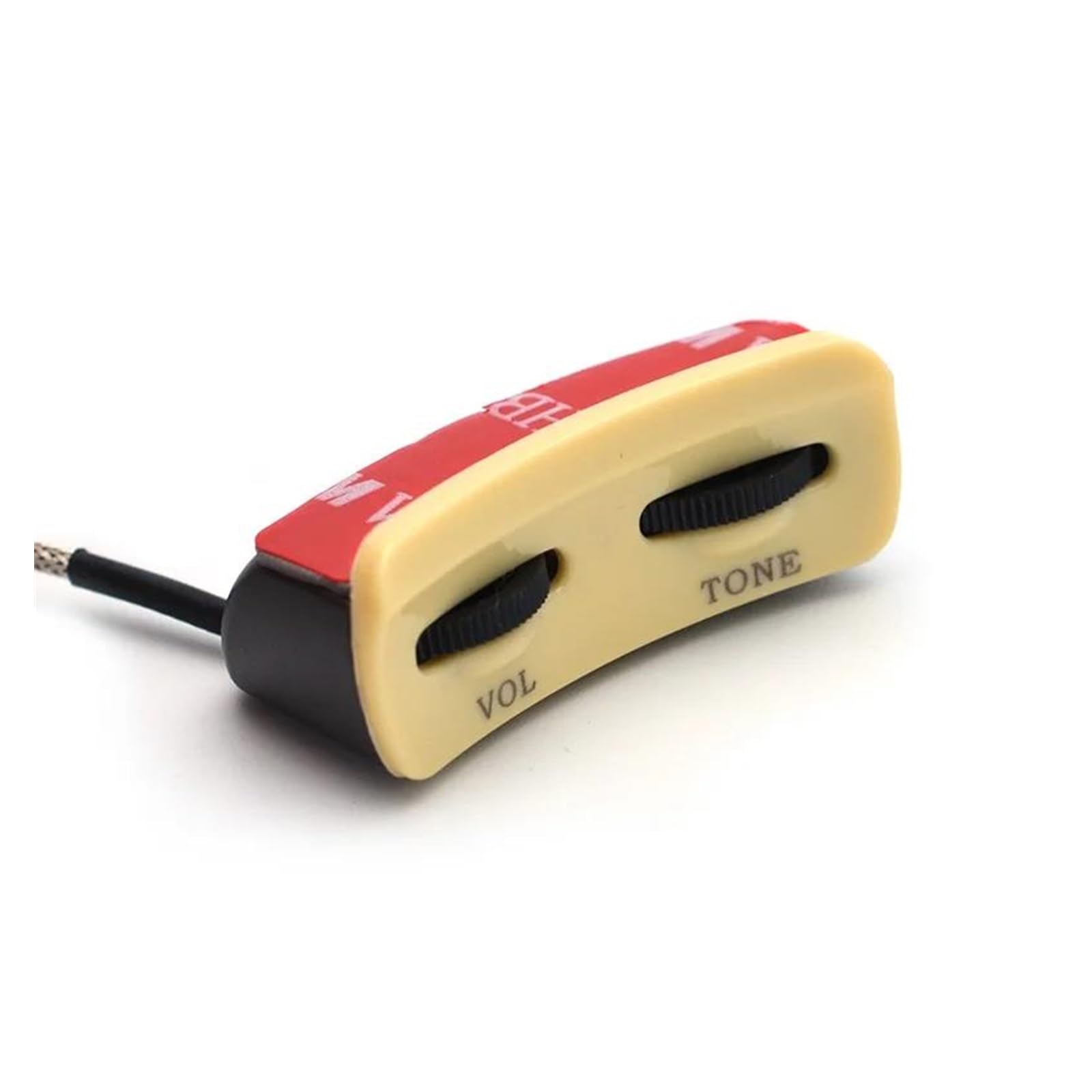 Pick-up per Chitarra Acustica Accessori Pickup Regolabile Con Foro Sonoro Per Microfono Stile Penna Con Argento Sensibile Per Chitarra Folk Acustica
